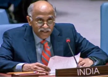 , Permanent Representative of India to the UN Ambassador Harish Parvathaneni