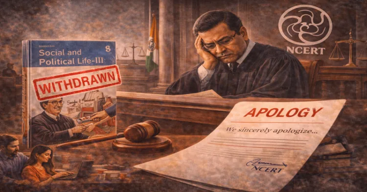 NCERT issues unconditional apology to judiciary (Image Generated by AI)