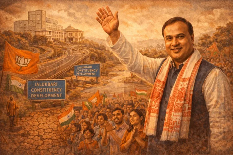 Assam Poll Watch: Jalukbari’s voters rally behind CM Sarma’s development agenda (This is an AI generated image)