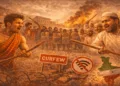 Clashes erupt between local Garos and Bangladeshi-origin Miya-Muslims in Meghalaya (Image generated from AI)