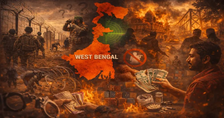 West Bengal marred by crime, violence and infiltration (Image created by AI)