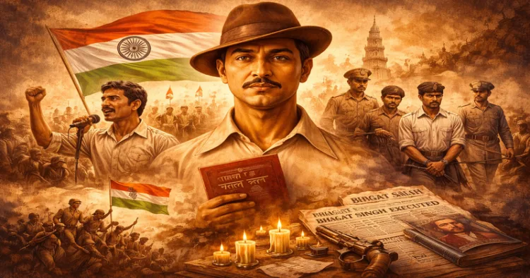 Balidan Diwas: Untold Story of Bhagat Singh’s trials and ideology (The image is generated from AI)