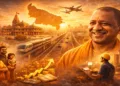 Nine years of development in Uttar Pradesh under the leadership of CM Yogi Adityanath (Image generated from AI)