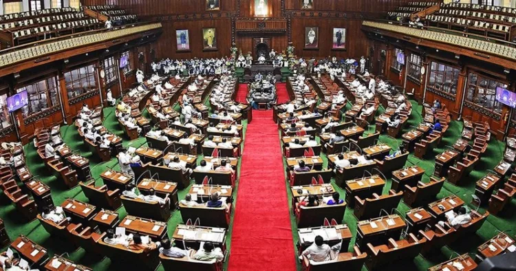 Members at the Karnataka Legislative Council