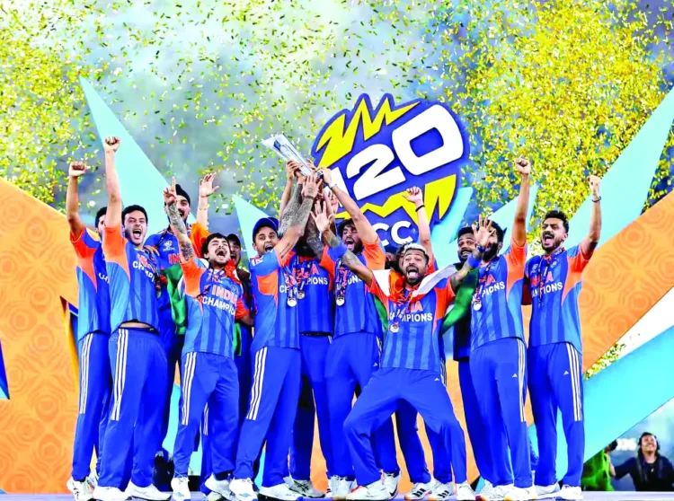 The Indian cricket team has created history by becoming the first team to win the ICC Men’s T20 World Cup three times. With this triumph, Suryakumar Yadav joined the elite club of Indian World Cup–winning captains, standing alongside legendary leaders like Kapil Dev, MS Dhoni, and Rohit Sharma