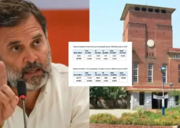 DU clears air on the caste-based remarks made by Rahul Gandhi