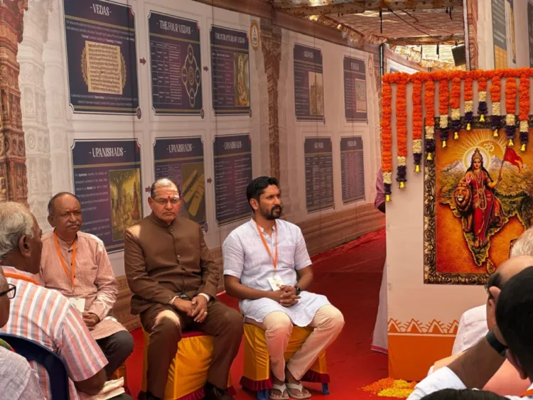 Shri Raghunandan, Prof. Sharanappa V Halase, Shri Arun Yogiraj (Left to Right)