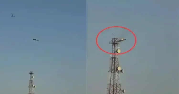 F-15 fighter jet of the USA crashed in Kuwait