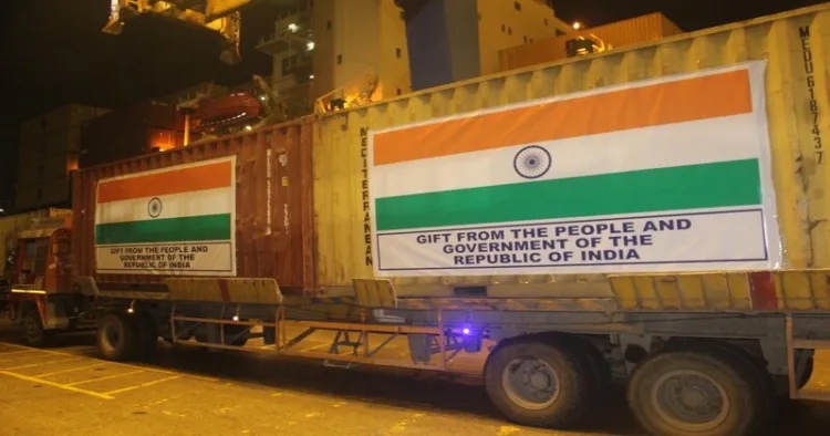 India's humanitarian assistance to the African nation of Malawi