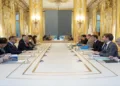 External Affairs Minister Dr. S. Jaishankar meets French President Emmanuel Macron