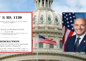 11-point resolution was introduced by US Congressman Greg Landsman to recognize the atrocities committed by the Pakistani Army against Bengali Hindus