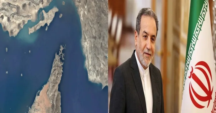 Iran Foreign Minister Abbas Araghchi stated that the Strait of Hormuz is open for India
