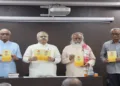 RSS Akhil Bharatiya Prachar Pramukh Sunil Ambekar at Pune during a Book Release of ‘Rashtriya Swayamsevak Sangh’ held at Nana Thite Sabhagaar of Bharatiya Vichar Sadhana (Bhavisa)