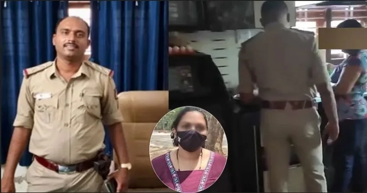Moodbidri police inspector Sandesh P.G. faces serious allegations of demanding money
