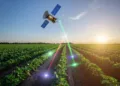Representative Image of ISRO satellite helping in Agriculture
