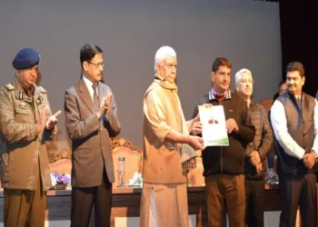 LG Sinha gives 50 appointment letters to terror victims in Srinagar