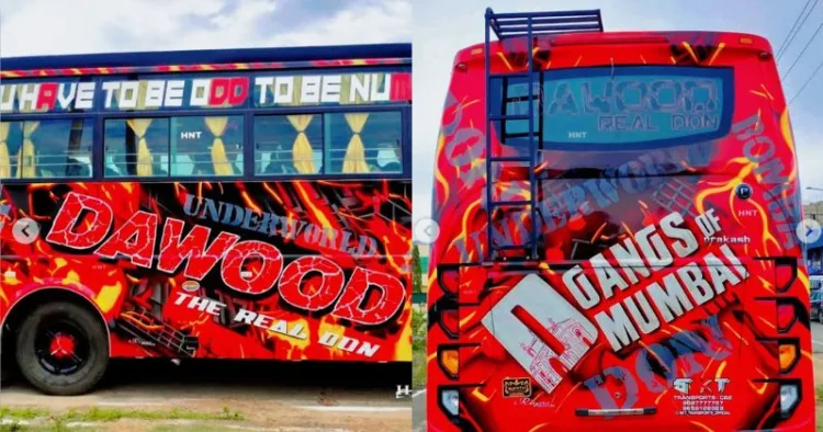 Bus with image of glorifying terrorist Dawood Ibrahim seized in Karnataka