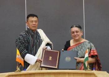 A Memorandum of Understanding (MoU) was signed between India Post and Bhutan Post by Vandita Kaul, Secretary (Posts), and Dasho Karma Wangchuk, Secretary, Ministry of Infrastructure and Transport