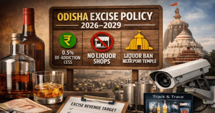 Odisha rolls out new excise policy with de-addiction cess