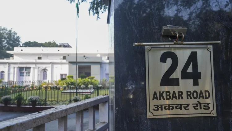 The Congress headquarters at 24 Akbar Road in New Delhi, which has been occupied by the party since 1978, now faces an eviction notice