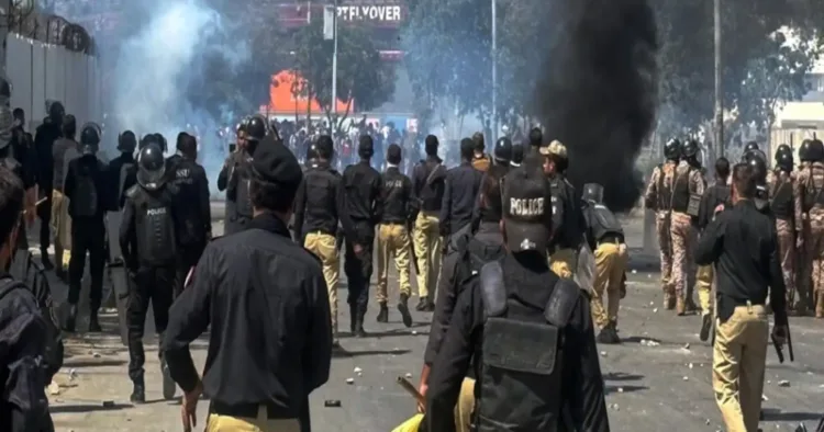 Clashes took place between Shia Protestors and Pakistan security forces in different parts of Pakistan
