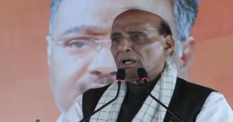 Union Defence Minister Rajnath Singh