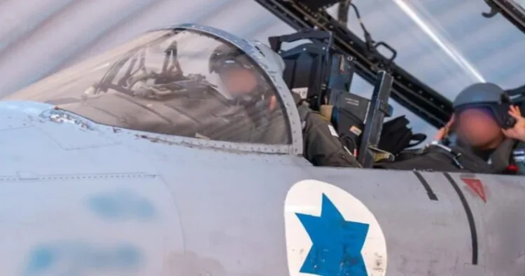 Israeli Airforce carried out a series of strikes on the Basij and internal security command centres in Tehran (Image Source: Israel Defense Forces)