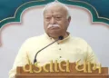 RSS Sarsanghchalak Dr Mohan Bhagwat (Photo/ANI)