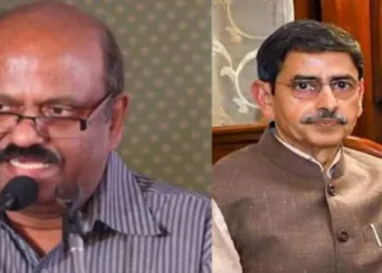 (Left) Outgoing West Bengal Governor CV Bose (Right) Tamil Nadu Governor RN Ravi given additional charge of West Bengal