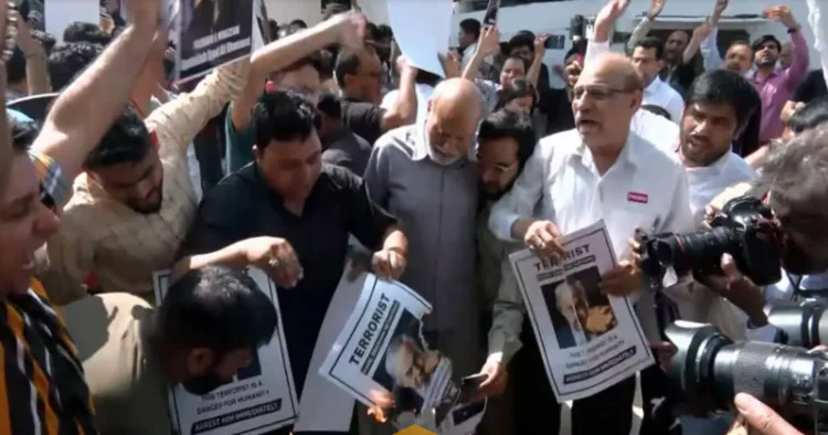 Shias protest in Delhi against the killing of Iran's Supreme Leader Ayatollah Ali Khamenei
