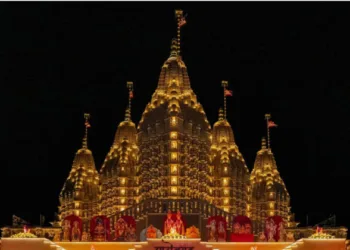 Bochasanwasi Akshar Purushottam Swaminarayan Sanstha (BAPS) Temple in Abu Dhabi