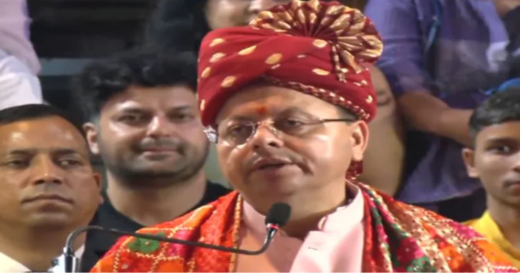 Uttarakhand Chief Minister Pushkar Singh Dhami