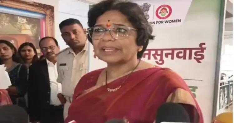 hairperson of the National Commission for Women, Vijaya Kishore Rahatkar
