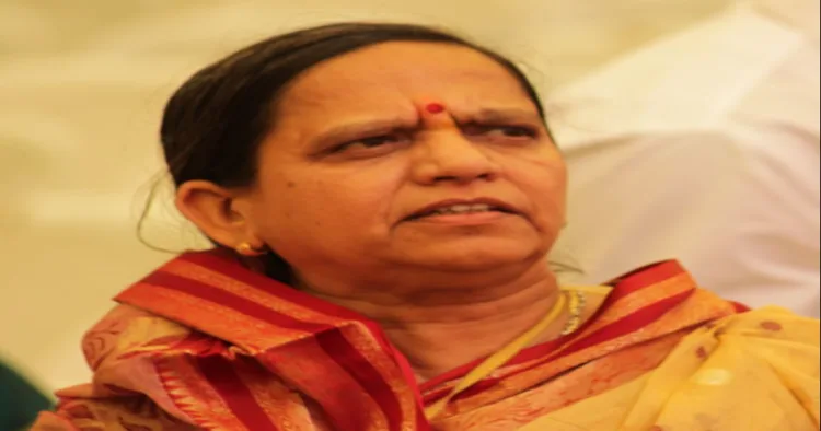 Former Sah-Sarkaryavahika of Rashtra Sevika Samiti, Rekha Raje