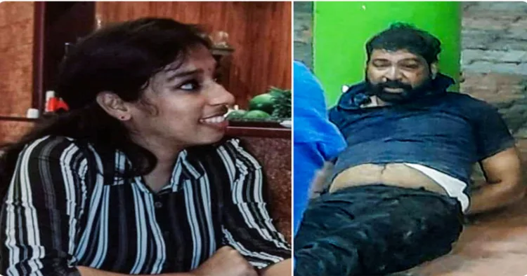 (Left) Dr Vandana Das (Right) Accused G Sandeep (File Image )