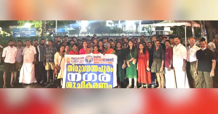 Sevabharati volunteers
