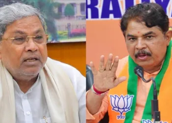 (Left) Karnataka Chief Minister Siddaramaiah (Lright) BJP Leader R Ashoka