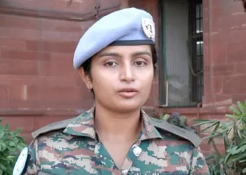 Indian Army Officer Major Swati Shanthakumar