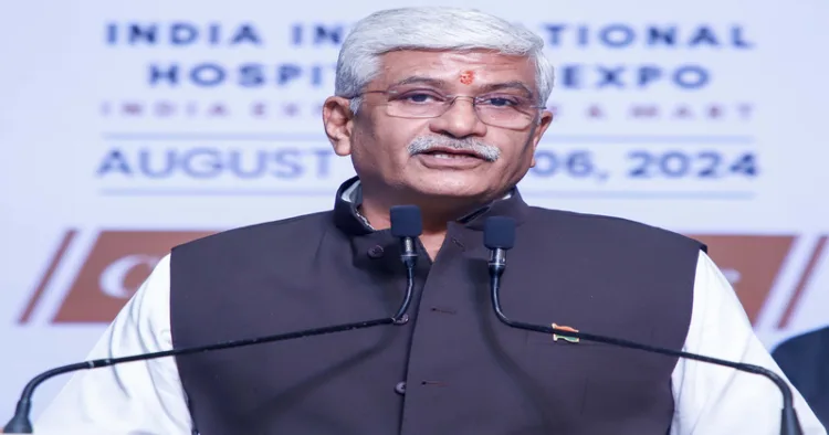 The Union Minister for Culture and Tourism Gajendra Singh Shekhawat