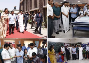 TN CM MK Stalin visiting school (File Photo)