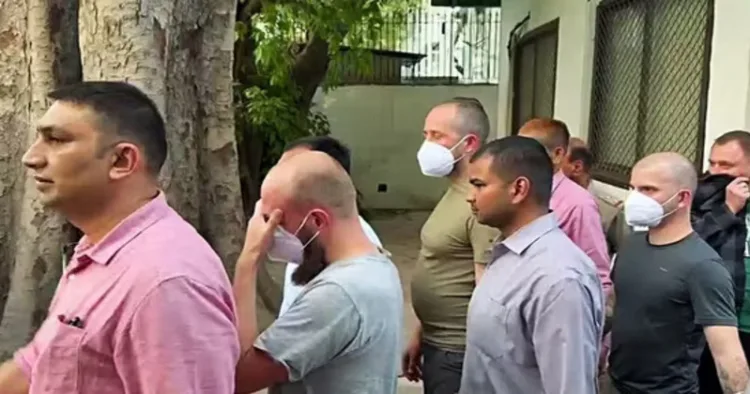 The suspects from Ukraine and US apprehended by NIA