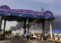 Smoke billows from Jebel Ali Port in Dubai after an Iranian attack following US and Israel strikes on Iran. (Photo: Reuters)