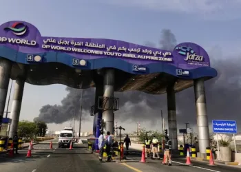 Smoke billows from Jebel Ali Port in Dubai after an Iranian attack following US and Israel strikes on Iran. (Photo: Reuters)