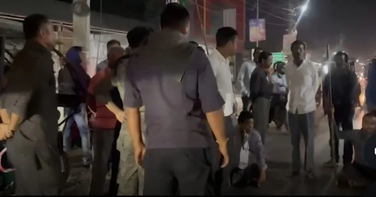 TMC workers vandalise BJP’s Parivartan Yatra bus in Cooch Behar