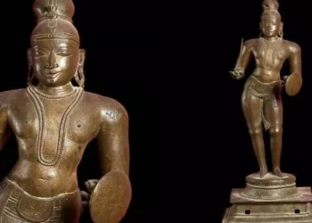 Ashmolean Museum has returned a 16th-century bronze murti of Thirumangai Alvar to India