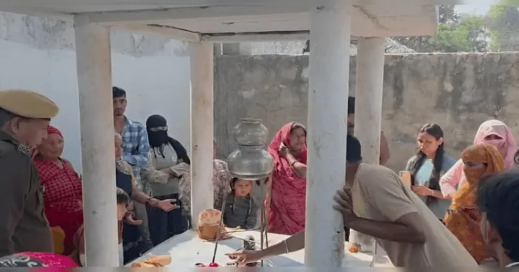 Ancient Mandir in Rajasthan’s Alwar vandalised