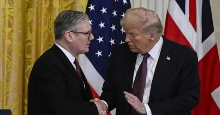 United States President Donald Trump and Prime Minister of the United Kingdom Keir Starmer