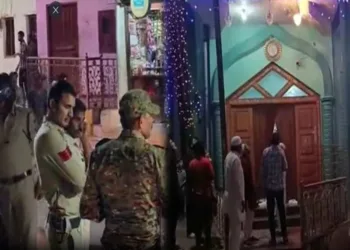 Screengrab from the viral clips of the attack