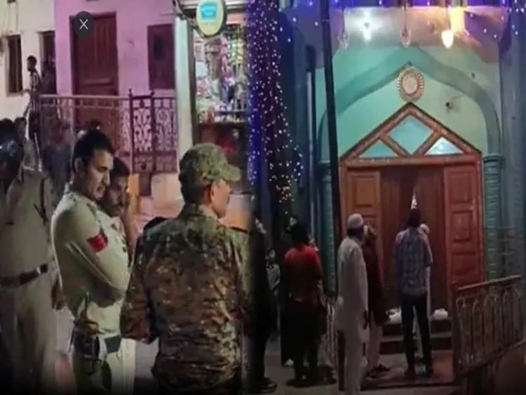 Screengrab from the viral clips of the attack