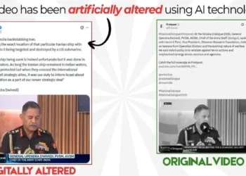PIB debunks viral clip falsely linking India to Israel strike on Iranian warship